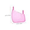 GARVALON 2pcs Adjustable Strap Mesh Stroller Storage Bag Stroller Hooks Diaper Bags Portable view 2