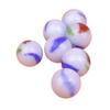 Alasum 16mm Milk Patterned Glass Marbles 50pcs Bulk Set Kids Marble Games Smooth Safe Craft Beads view 1