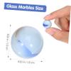 Alasum 16mm Milk Patterned Glass Marbles 50pcs Bulk Set Kids Marble Games Smooth Safe Craft Beads view 2