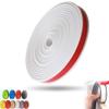 SVBVRFEEW 6.5ft Self Adhesive Veneer Edge Banding U-Shape Edge Protector Strip, Edge Strip Peel and Stick Furniture Edge Trim Collapsible Countertop Edging Edge Guards for Cabinet Repair(White,3.6cm) view 1