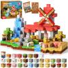 Goody King Magnetic Blocks | 120PCS Magnetic Building Blocks,Magnetic Farm Animal Homes,STEM Montessori Sensory Toys for Toddlers Kids Boys Girls Ages 3 4 5 6 7 8 9 10 Christmas Birthday Gifts view 1