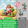 Goody King Magnetic Blocks | 120PCS Magnetic Building Blocks,Magnetic Farm Animal Homes,STEM Montessori Sensory Toys for Toddlers Kids Boys Girls Ages 3 4 5 6 7 8 9 10 Christmas Birthday Gifts view 4