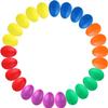 Augshy 60 Pcs Egg Shaker Musical Instruments for Kids, 36 Packs Maracas Eggs with 24 Packs Dance Scarves for Kids Music Learning Birthday Gifts Christmas Easter Party Favors view 1