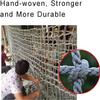 TZLGMDER Children's Climbing net Staircase Balcony Playground Rope Netting,How Many Meters Does It Take to Place an Order for A Few Pieces(14mmX10cm) view 3