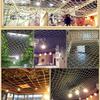 TZLGMDER Children's Climbing net Plants Fence Hemp Rope Netting Children Swing Climbing Safety Net Balcony Railing Protective Net Playground Hammock Cargo Net(2m*2m) view 3