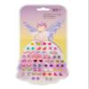 30 Pairs Stick On Earrings - Little Girls Sticker Earrings Self-Adhesive Butterfly Sticky Earring Gem Stickers For Kids (Butterfly) view 1