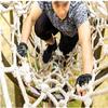 TZLGMDER Children's Climbing net Outdoor Climbing Net, Tree House Accessories Playground Terrace Fence Rope Net Suitable for Outdoor Activities(3 * 4m(9.9 * 12.12ft)) view 4