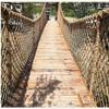 TZLGMDER Children's Climbing net Rope Net Climbing Treehouse Safety Net Railing Decorative Net Cargo Net Swingset Fence Hemp Rope Net Playground Hammock(1m*3m) view 2