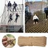 TZLGMDER Children's Climbing net Retro Hemp Mesh Rope Netting for Swing Hammock Balcony,Large Size Rope Netting for Playground Banister Jute Net Plant Support Netting(3m*3m) view 2