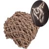 TZLGMDER Children's Climbing net Retro Hemp Mesh Rope Netting for Swing Hammock Balcony,Large Size Rope Netting for Playground Banister Jute Net Plant Support Netting(3m*3m) view 3
