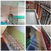 TZLGMDER Children's Climbing net Cargo Net Climbing Net, Colourful Decorative Net, Staircase Balcony Net, Net Rope Swing Rope(2 * 4m(6.6 * 12.12ft)) view 2