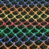 TZLGMDER Children's Climbing net Climbing Mesh Cargo Mesh Outdoor Indoor Mesh Colourful Rope Ladder Mesh Fence Decoration Mesh(2 * 4m(6.6 * 12.12ft)) view 1