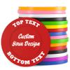 MANBATTLE 100 Custom Poker Chips, 37MM Bar Drink Token Chips Personalized Logo, Image or Text, Double Sided Full Color Print Custom Tokens for Bar, Party, Poker Games, Casino Night view 1