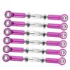 MOLUCKFU 6pcs Aluminum Turnbuckle Rod Linkage for Rc Trucks Heavy Duty Turnbuckle Tensioner Drift Rc Accessory Compatible Epxhsp Racing Hpi Easy Install view 1