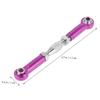 MOLUCKFU 6pcs Aluminum Turnbuckle Rod Linkage for Rc Trucks Heavy Duty Turnbuckle Tensioner Drift Rc Accessory Compatible Epxhsp Racing Hpi Easy Install view 2