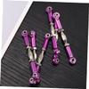 MOLUCKFU 6pcs Aluminum Turnbuckle Rod Linkage for Rc Trucks Heavy Duty Turnbuckle Tensioner Drift Rc Accessory Compatible Epxhsp Racing Hpi Easy Install view 4