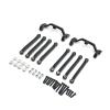 8pcs Metal Chassis Pull Rods Link Suspension Tie Rod for MN D90 D91 D96 D99 D99S MN90 1/12 RC Car Upgrade Parts(Black) view 1