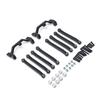 8pcs Metal Chassis Pull Rods Link Suspension Tie Rod for MN D90 D91 D96 D99 D99S MN90 1/12 RC Car Upgrade Parts(Silver) view 4