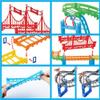 INNOCHEER Toy Aehicle Track Sets and Roadways and Accessories therefor, Construction Car and Flexible Track Playset Create A Engineering Road Games view 2
