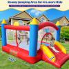 Hongcoral PVC Bounce House, Heavy-Duty Jumping Castle with Large Slide, 450LBS Capacity, Inflatable Bouncer with Blower - for Kids' Indoor & Outdoor Fun view 4
