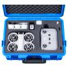 Lykus Titan N110 Waterproof Hard Case for DJI Neo Combo, RC-N3/DJI RC 2, Support Up to 7 batteries [CASE ONLY] view 1