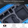 Lykus Titan N110 Waterproof Hard Case for DJI Neo Combo, RC-N3/DJI RC 2, Support Up to 7 batteries [CASE ONLY] view 4