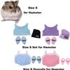 Tiny Shirt & Shoes for Hamster Cosplay Costume Cute Mini Shark Slipper for Small Animal Hedgehog Rat Ferret Party Play Photo Shot (Pink) view 4