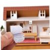 100 Pcs Miniatures Dollhouse Books, 1:12 Scale Miniatures Blank Books Tiny Notebook Model Decorative Miniature Books for Doll House view 2