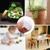 100 Pcs Miniatures Dollhouse Books, 1:12 Scale Miniatures Blank Books Tiny Notebook Model Decorative Miniature Books for Doll House view 3