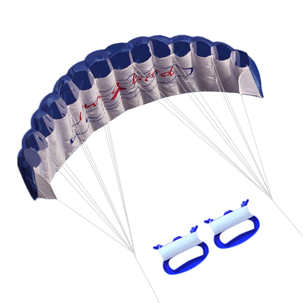 1.4m Colorful ing Line Wing Kite Stunt Power Kite Soft Gi ing Kite Sports Beach Kite