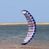 1.4m Colorful ing Line Wing Kite Stunt Power Kite Soft Gi ing Kite Sports Beach Kite view 3