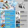 Slope Building Block Sets for Adults, Ski Resort Toy With Shop and Snow Mobile, Architecture Construction Models, Ideal Gift for Adult Teen and Ski Fans (2200PCS) view 2