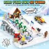 Slope Building Block Sets for Adults, Ski Resort Toy With Shop and Snow Mobile, Architecture Construction Models, Ideal Gift for Adult Teen and Ski Fans (2200PCS) view 4