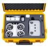 Lykus Titan N110 Waterproof Hard Case for DJI Neo Combo, RC-N3/DJI RC 2, Support Up to 7 batteries [CASE ONLY] view 1