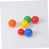 Unomor 50pcs Fillable Raffle Game Balls Yellow Lottery Drawing Balls Party Supplies for Home Decorations view 3