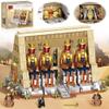 Ancient Egyptian Temple Architecture Building Blocks Set for Adult, Educational Building Set Toy for History Enthusiasts, Includes Statues and Hieroglyphics, Ideal Gift for Collectors and Kid Aged 12+ view 1