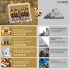 Ancient Egyptian Temple Architecture Building Blocks Set for Adult, Educational Building Set Toy for History Enthusiasts, Includes Statues and Hieroglyphics, Ideal Gift for Collectors and Kid Aged 12+ view 2