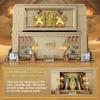 Ancient Egyptian Temple Architecture Building Blocks Set for Adult, Educational Building Set Toy for History Enthusiasts, Includes Statues and Hieroglyphics, Ideal Gift for Collectors and Kid Aged 12+ view 4