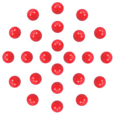 HOMOCONO 50pcs Activity Party Balls Raffle Drawing Balls Bright Colors Ideal for Celebrations