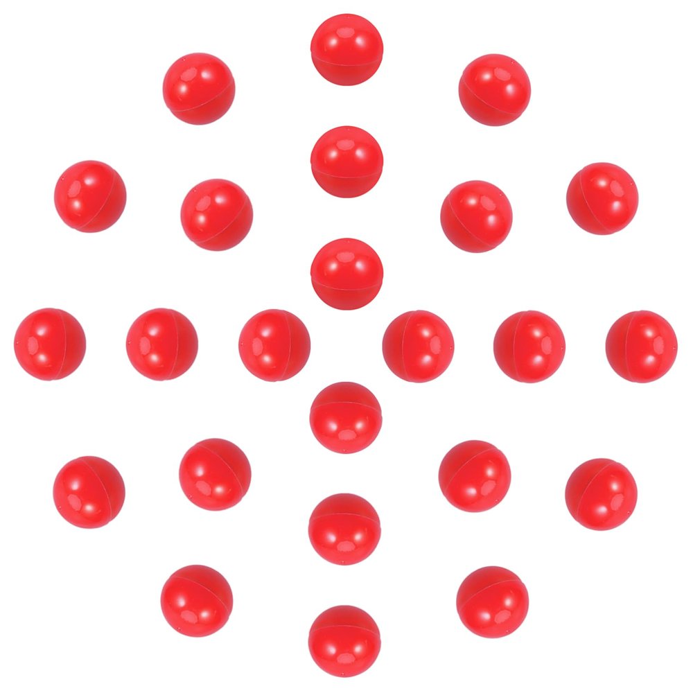 HOMOCONO 50pcs Activity Party Balls Raffle Drawing Balls Bright Colors Ideal for Celebrations