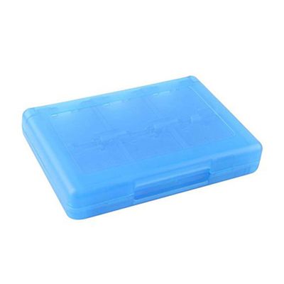 Unomor Game Card Case 28 in 1 Holder for 2ds 3dsll Blue Protect Case Storage Box