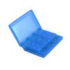 Unomor Game Card Case 28 in 1 Holder for 2ds 3dsll Blue Protect Case Storage Box view 4