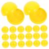 HOMOCONO 50pcs Festive Party Raffle Balls Plastic Balls Openable for Drawing Games Great Party Supplies view 1