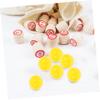 HOMOCONO 50pcs Festive Party Raffle Balls Plastic Balls Openable for Drawing Games Great Party Supplies view 3