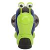 Crawling Snail Baby Toy, Cute Plastic Shaking Head Walking Tummy Time Snail Toy with Music Light (Green view 2