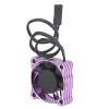 Cooling Fan, Cooling Fan for RC Car Small Size and Light Weight, Good Heat Dissipation and Fast Cooling with 16000 RPM and Cooling Speed (Purple) view 1