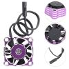 Cooling Fan, Cooling Fan for RC Car Small Size and Light Weight, Good Heat Dissipation and Fast Cooling with 16000 RPM and Cooling Speed (Purple) view 2