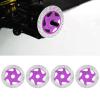 ZIZEV 1/10 Brake Disc, RC Brake Disc 4PCS Practical for Climbing Car for 1/10 Remote Control Car for RC Car for SUV (Purple) view 2