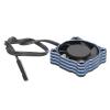 Cooling Fan, Cooling Fan for RC Car Small Size and Light Weight, Good Heat Dissipation and Fast Cooling with 16000 RPM and Cooling Speed (Blue) view 4