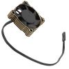 RC Cooling Fan, ESC Motor Cooling Fan, Good Heat Dissipation Small Size for 1/10 1/8 1/12 RC ESC Engine RC Lovers Repair and Replace Professionals (Gold) view 3
